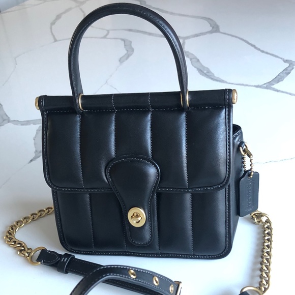 Coach Bags Coach Willis Top Handle 8 With Quilting Poshmark